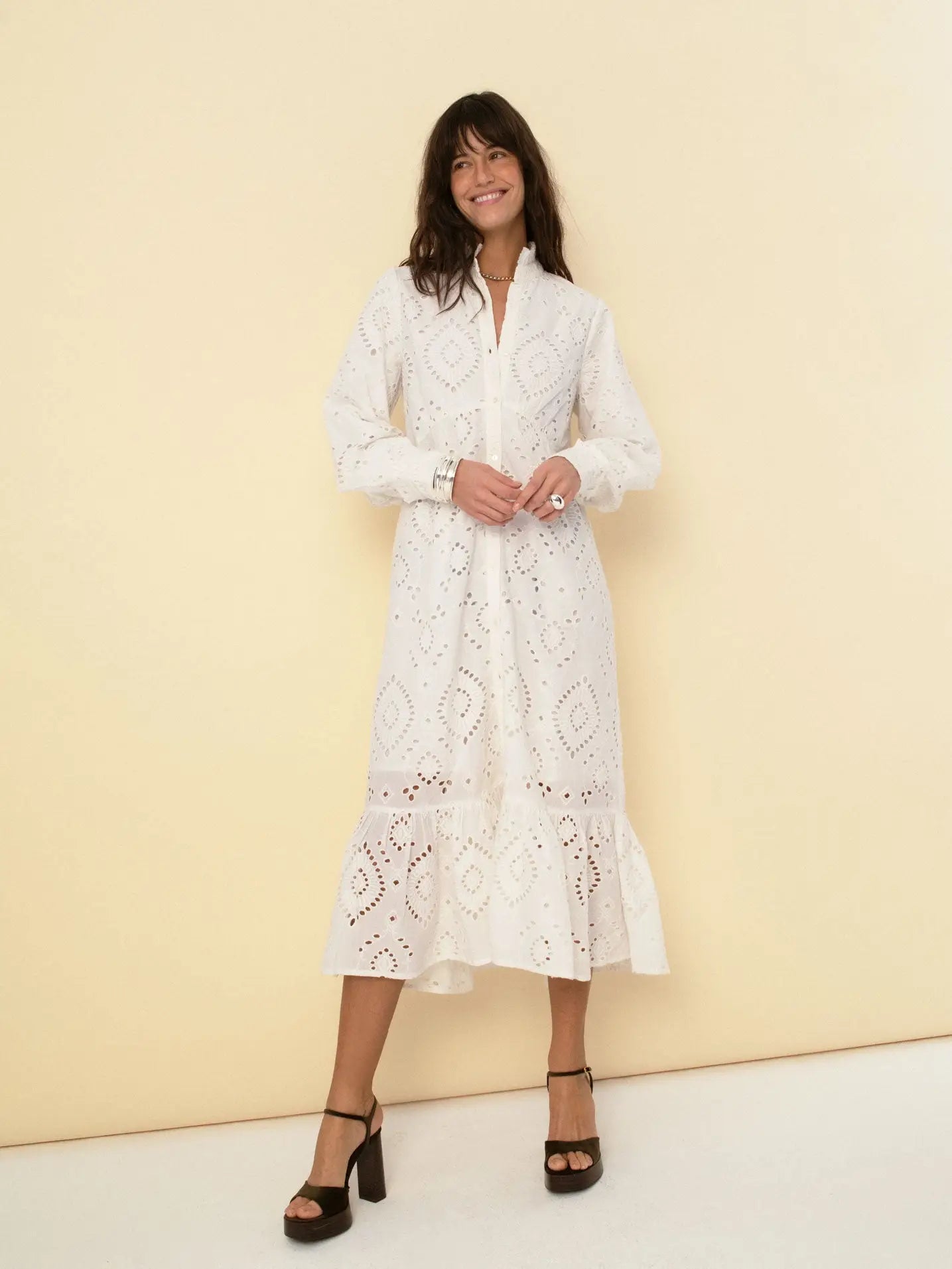 Juana Dress White