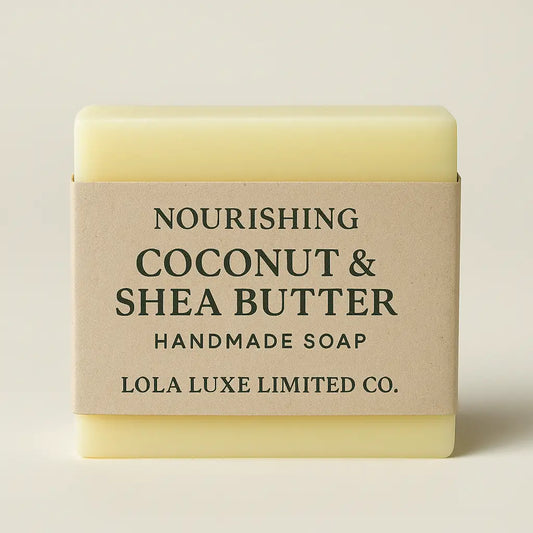 Nourishing Coconut & Shea Butter Handmade Soap